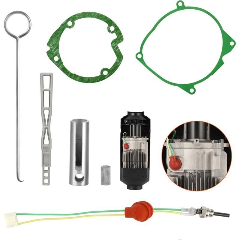 Glühkerzen-Reparatursatz, 12 v, 5 kW, 8 kW, Stand-Dieselheizung, Glühzündkerzensatz mit Filter, Auto-Keramikheizung, Rep...