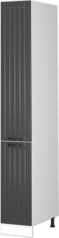 Vicco - Apothekerschrank Fame-Line, Anthrazit Landhaus, 30 cm