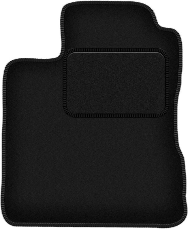 Fahrermatte schwarz für: Daihatsu Cuore VI Schrägheck (2003-2007)