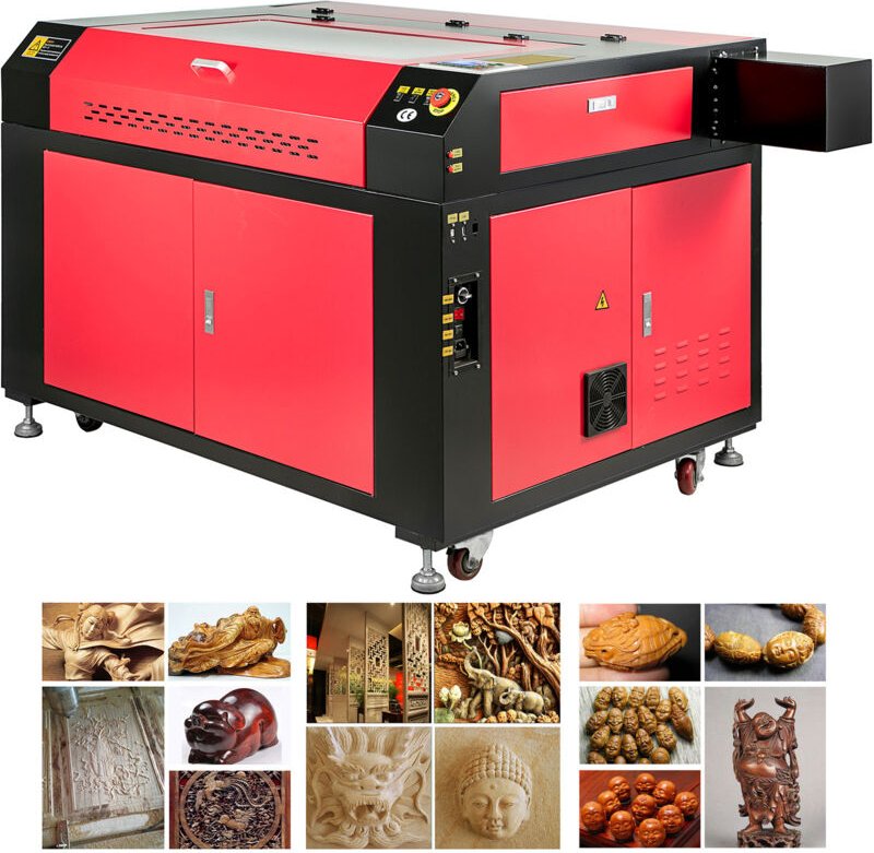 Laser Engraving Machine Laser Graviermaschine 150 x 108 x 110 cm, Gravierer Lasergravurmaschine mit USB-Anschluss CO2 La...