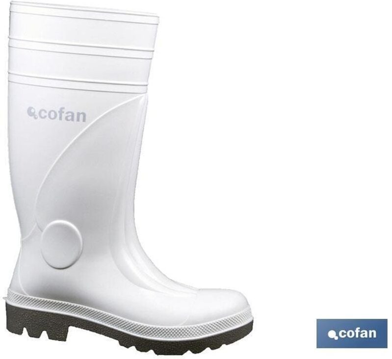 Hochsicherheits-Wasserstiefel S-4 Weiß T-40