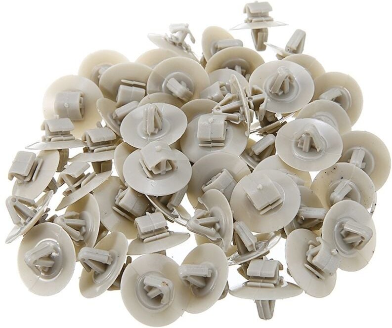 Thumbnail - Tlily - 100Pcs Clips für Kangoo Trafic Primastar Vivaro Verkehrs Seite Moulding Unteren Schutz Tür Trim