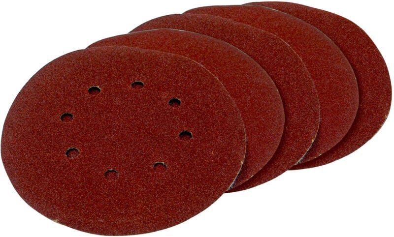 Thumbnail - FERM AGA1022 Schleifpapier-Set 180 mm, 5 Stk. (2× K80, 3× K120) – für AGM1037, AGM1084P.