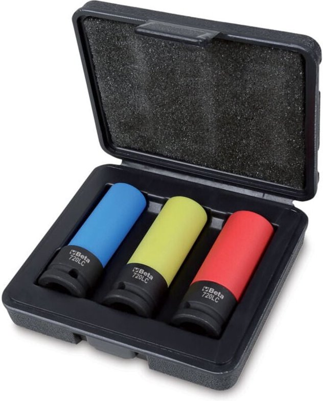 3-teiliger Kraftsteckschlüsselsatz für Alufelgen - BE 720LC/C3