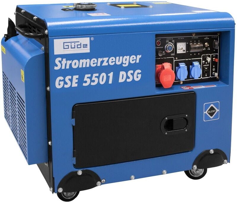 Inverter Stromerzeuger Notstromaggregat Stromaggregat Generator gse 5501 dsg - Güde