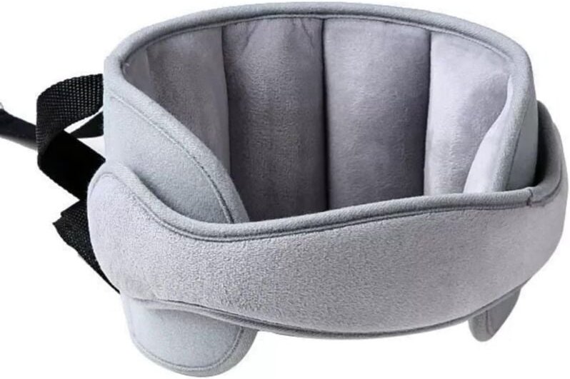 Thumbnail - Kopfstützgurt für Kinderautositze, verstellbare Kopfstütze für Kindersitze, bequemes Nackenkissen, Kopfbefestigungshalte...