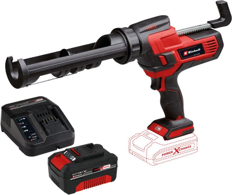 Thumbnail - Akku-Kartuschenpistole te-sg 18/10 Li Kit (1x 4,0 Ah) - Einhell