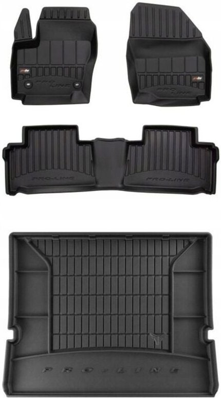 3D SET Gummimatten und Fußmatten Ford Galaxy Mk2 2006-2015 g