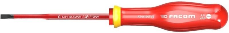 Thumbnail - FACOM Schraubendreher PROTWIST 1000V 4 x 100 mm, isoliert