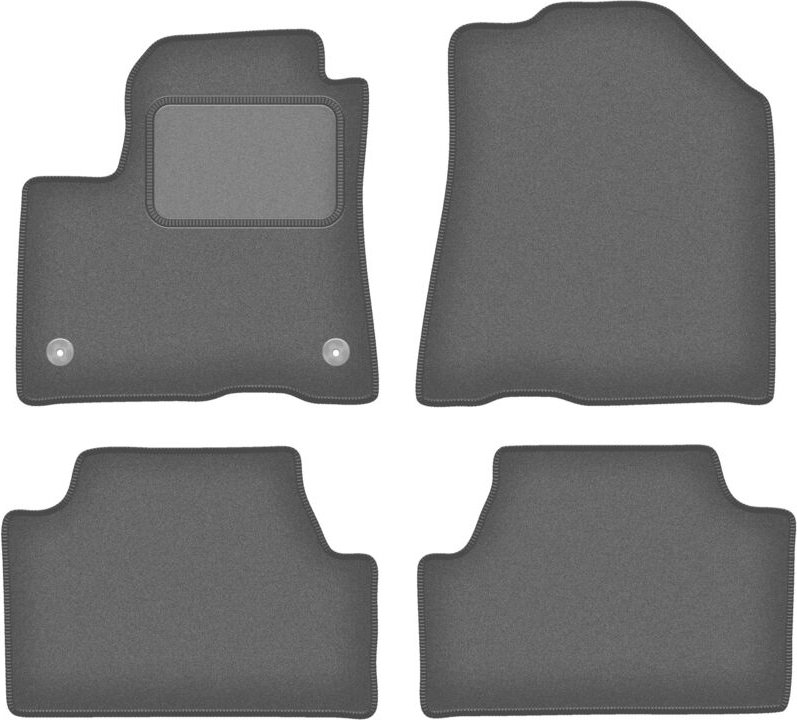 Graphit-Fußmatten für: Kia e-Soul II / Soul EV Fließheck (2020-)