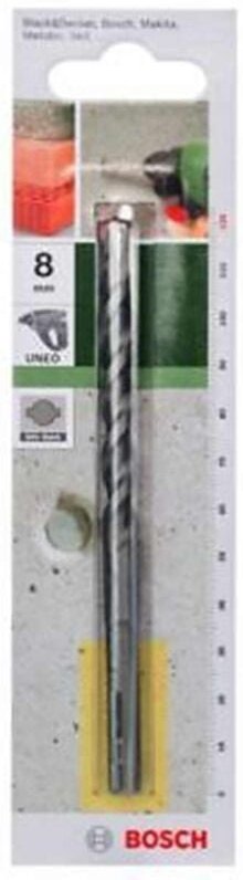 Accessories 2609256906 Beton-Spiralbohrer 8 mm Gesamtlänge 120 mm SDS-Quick 1 St. - Bosch