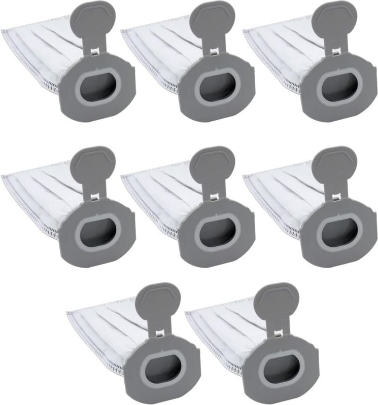 8er-Pack Staubsaugerbeutel für Vorwerk FP7, Staubsaugerbeutel kompatibel mit Vorwerk Folletto VK7 FP7, Premium Filterbeu...