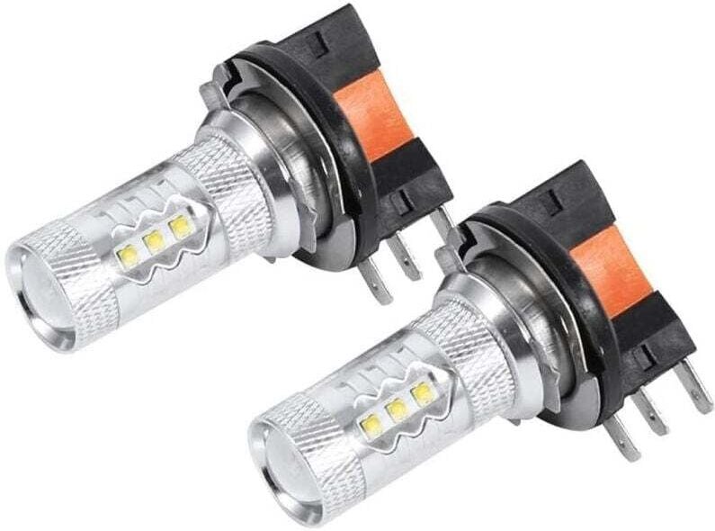 H15 80W LED-Birnen Weiß Auto Scheinwerfer LED Tagfahrlicht Ersatz Lampe