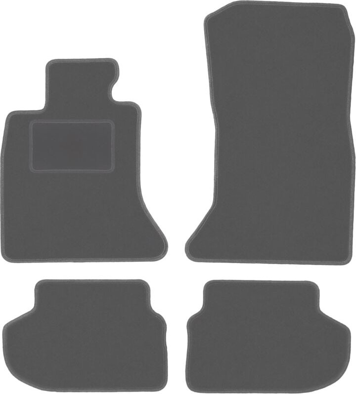 Graphit-Fußmatten für: BMW 5 F10 FL Limousine (2013-2017)