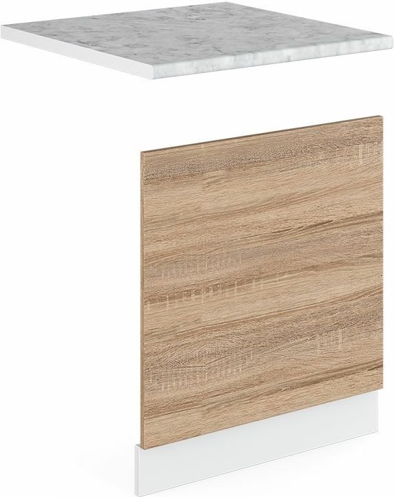 Thumbnail - Frontblende R-Line, Sonoma, 60 cm , ap Marmor Vicco
