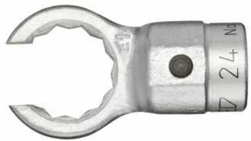 L+ 8797-12 Aufsteckringschlüssel offen 16 z, 12 mm