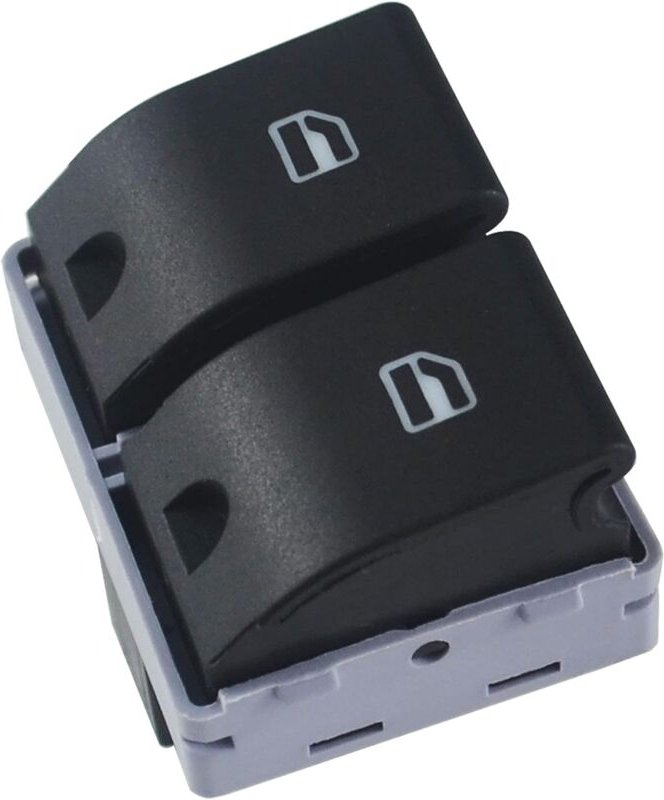 Memkey - Elektrischer Fensterknopf 6Q0959858 Fensterheber-Steuerschalter für Polo 9N Ibiza Cordoba