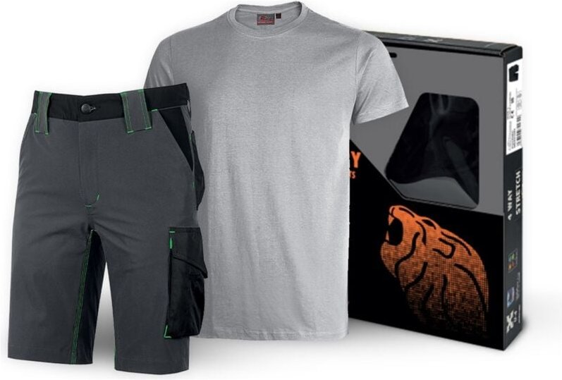 Mercury kit Asphalt Grey/Green Gr. l - U-power