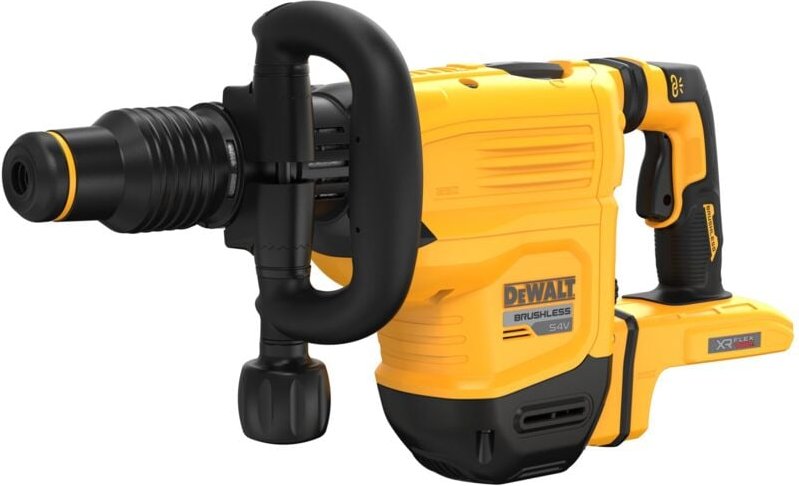 Akku-Meißelhammer SDS-max 54V DCH832N-XJ ohne Akku ohne Lader im Koffer - Dewalt