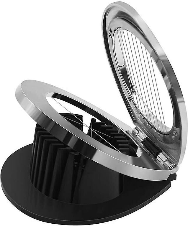 Eierschneider für hartgekochte Eier, robuster Eierschneider, Garnierschneider, 3 Schneidearten