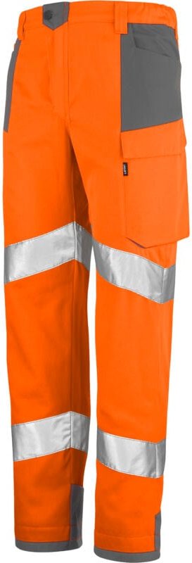 Hosen Iris Pi Orange Neon / Mineralgrau Xs - Fr(36-38)