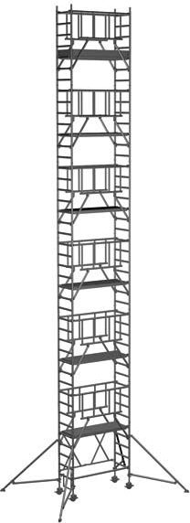 Zarges Klappgerüst S-PLUS 1T 13,55m AH
