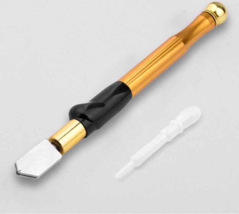 Linghhang - 2–15 mm, 180 mm, professioneller Glasschneider, ergonomisches Design aus Wolframkarbid zum Diamantschneiden ...