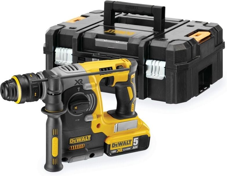 Thumbnail - Akku-Kombihammer DCH273P2T SDS-Plus mit 2x5,0 Ah Akku+ Lader in TSTAK-Box - Dewalt