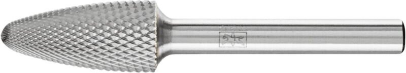 Thumbnail - PFERD TOOLS Hartmetall Hochleistungsfrässtift MICRO Rundbogen RBF Ø 12x25 mm Schaft-Ø 6 mm Feinbearbeitung