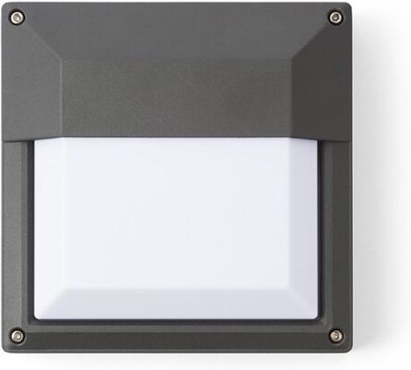 Rendl Light - Deckenleuchte delta 215 Wandleuchte grau anthrazit 230V E27 18W IP54