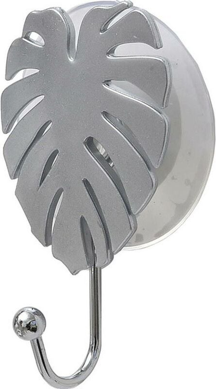 Blatthaken ps auf saugnapf - silber - Tendance