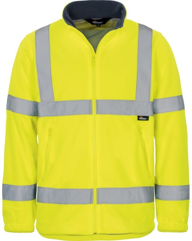 Triuso Vizwell Warnschutz-Polar-Fleecejacke VWFC13 Gr. 3XL leuchtgelb