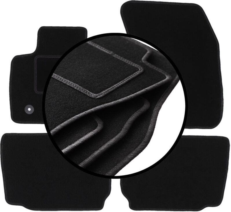 Veloursmatten-Satz für: Ford Mondeo MK5 Limousine, Kombi (2015-)