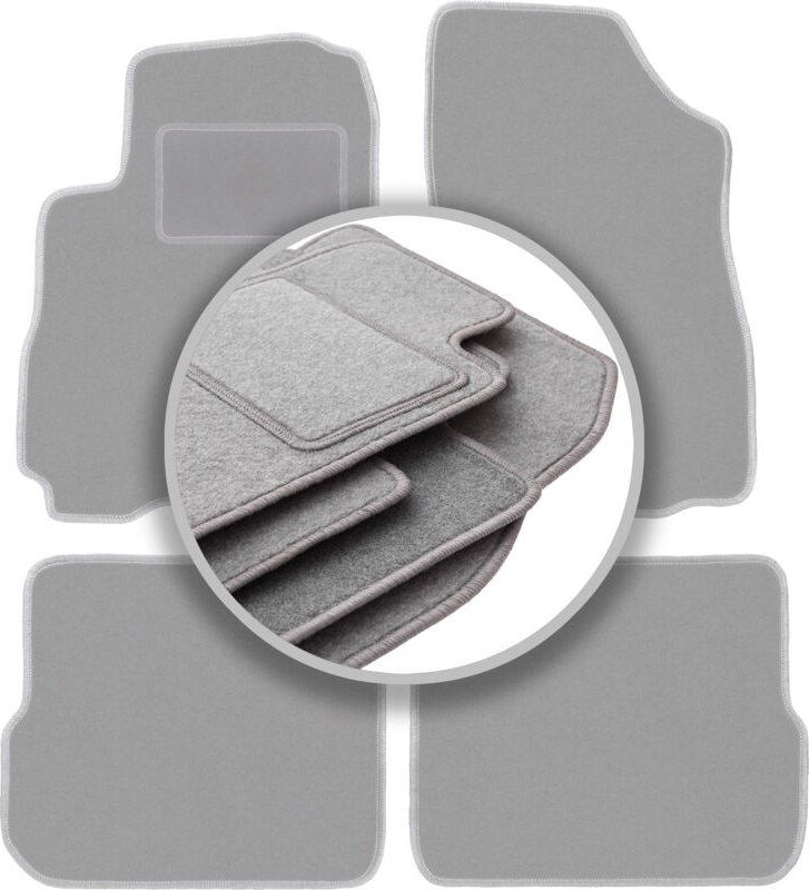 Graue Automatten für: Mitsubishi Outlander I SUV (2001-2006)