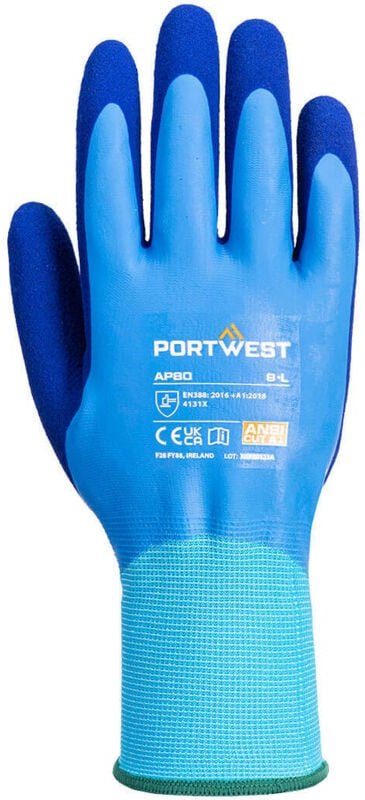 Thumbnail - Liquid Pro Blaue Handschuhe XL - Größe 10
