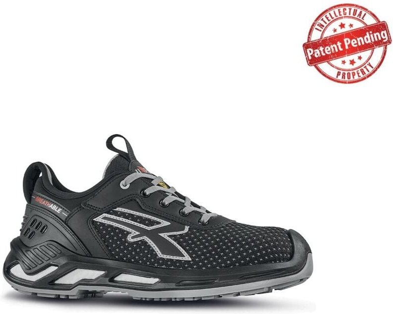 Thumbnail - U-power - Marlin S3 src ci esd Sicherheitsschuhe - 41 eu - Schwarz / grau