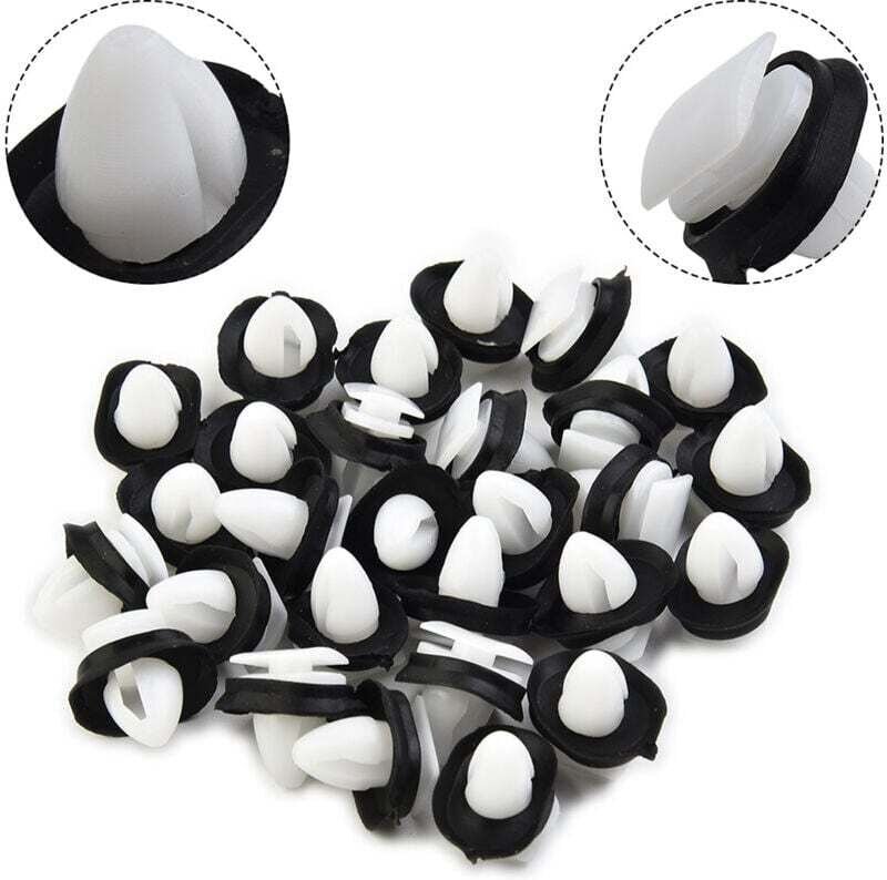 100 Stück Clips Zierleiste Türdichtung Verschlussclip Für Fiat Ducato 71728806,8565.43, 856543