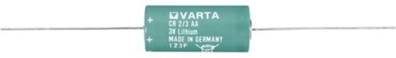 Varta - CR2/3 aa cd Spezial-Batterie cr 2/3 aa cd Axial-Lötpin Lithium 3 v 1350 mAh 1 St.