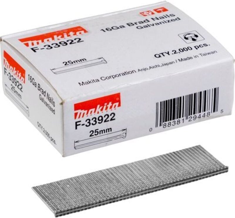 Thumbnail - Stauchkopfnagel 1,6x25mm F-33922 2000 pcs. - Makita