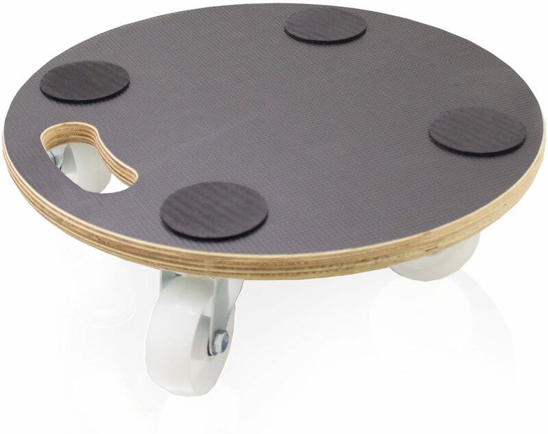 Transportroller Möbelroller Rollbrett Umzugsroller Allzweckroller Rund Schichtholz 38 x 38 bis 200Kg - Bituxx