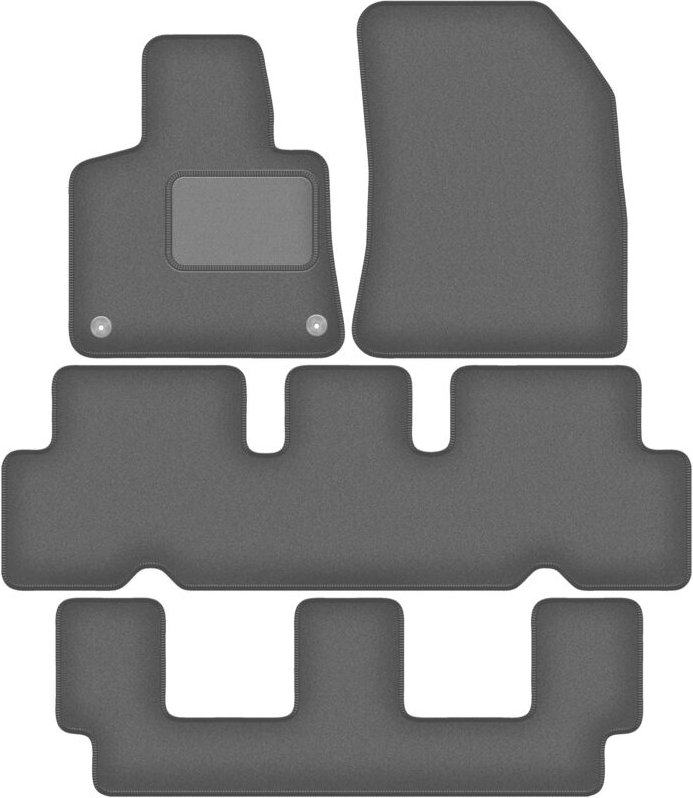 Graphit-Fußmatten für: Citroen C4 Grand Spacetourer 7-Sitzer (2013-2021)