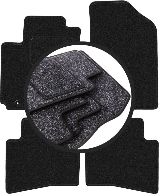 ANTHRA Autofußmatten für: Hyundai i20 II Coupé, Schrägheck (2014-)