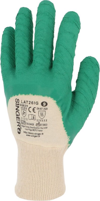 Handschuhe Singer safety Latexbeschichtet - Größe 11 - LAT26IG11