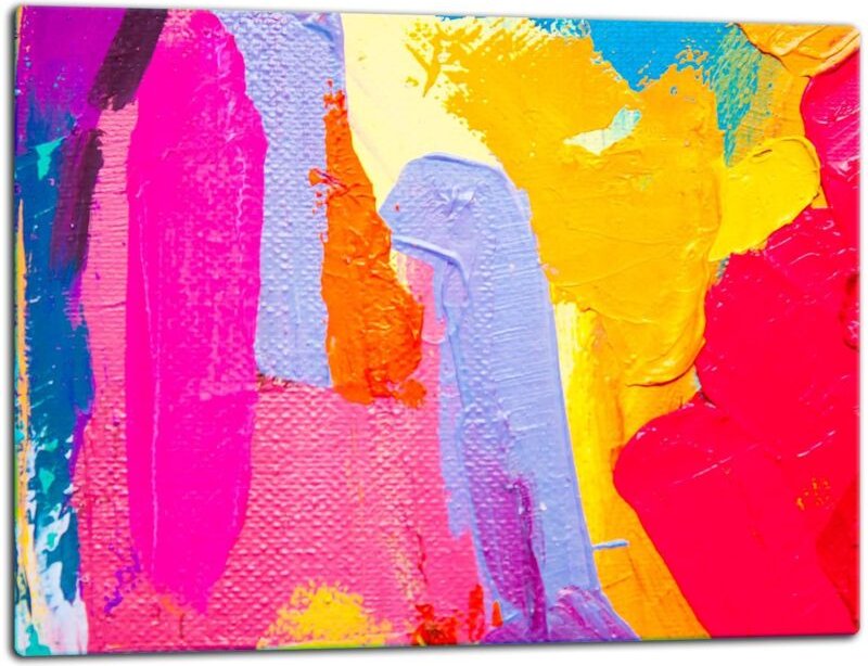 GlassplattenschneideBrett 52x40 Farben