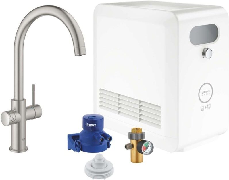 Blue Professional C-Auslauf Set, Einhand-Spültischbatterie - Grohe