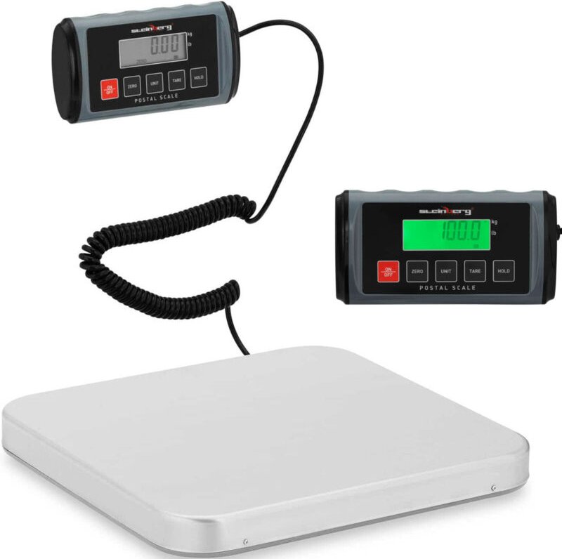 Steinberg Systems - Paketwaage digital Industriewaage Bodenwaage Versandwaage lcd 100 kg / 50 g