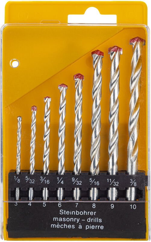 Dema - Steinbohrer Set 8tlg.