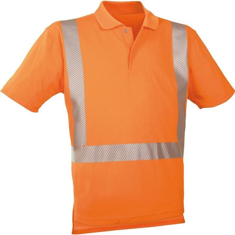 Warnpoloshirt Gr. 3XL leuchtorange - Watex