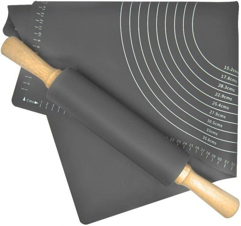 Silikonplatte 60x40cm Teigrolle 1528