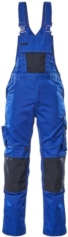 Thumbnail - Mascot UNIQUE Latzhose Augsburg Gr. 104 kornblau/schwarzblau